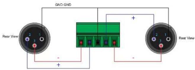 GND GND Rear View 2 1 3 + - + - Rear View 2 1 3