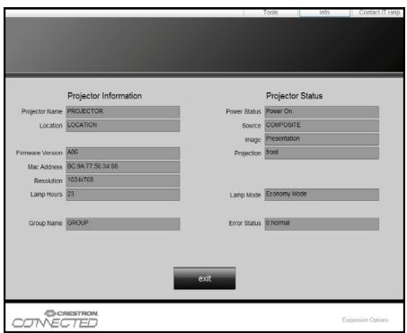 OPTOMA ZH510Te - Comment utiliser un navigateur web pour contrôler votre projecteur - 3