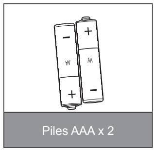 Piles AAA x 2