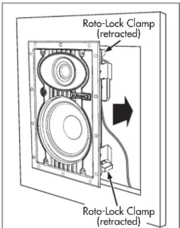 Roto-Lock Clamp (retracted) Roto-Lock Clamp (retracted)