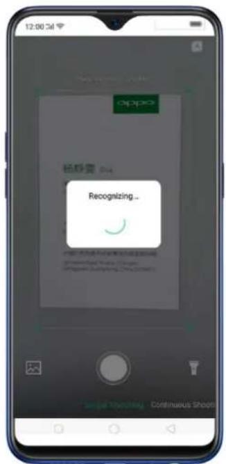 12:00:34 appo 已释放 Plus Recognizing... App Store Continuous Shoots