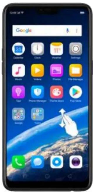 12:00:34 F Google Calendar Clock Weather Settings Music Video Phone File Manager Tax Phone Manager Theme Store Play Store Google Touch