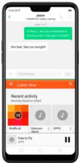Jason 17043467479 Debon Learning Delay: 24:00 In there, see you attempted in working out in the night tonight! Not bad. See you tonight! Text Messages Listen Now Recent activity Recently played or added! Shuffle all Unknown album OPPO Free to Fly OPPO