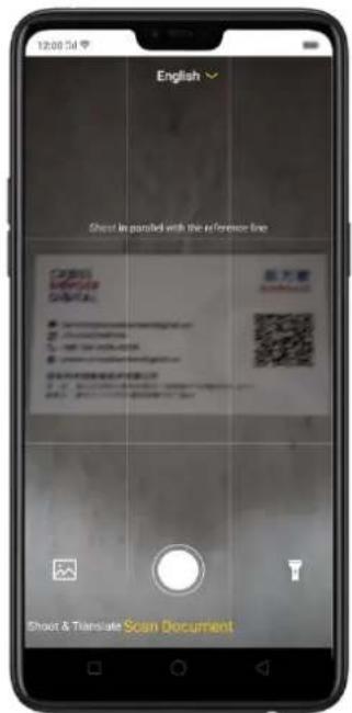 English Shoot is scanned with the reference line CABUS Associate DIGITAL 官方版 Shoot & Translate Scan Document