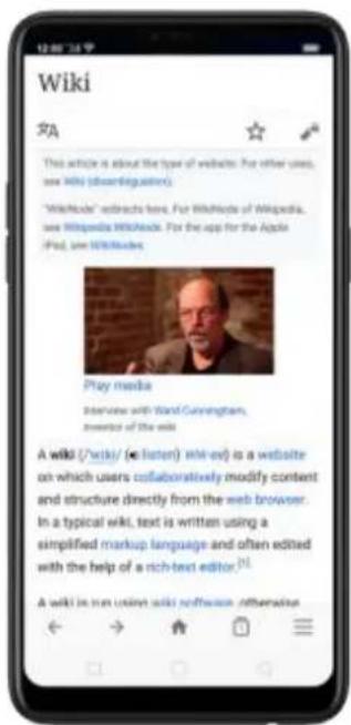 Wiki This article is about the type of website. For other uses, see Wiki (easertigustion). "WikiMode" webcuts here. For WikiMode of Wikipedia, see WikiMode WikiMode. For the app for the Apple iPad, see WikiMode. Play media Interview with Wind-Gurinington, insentor of the wiki A wiki ("wiki/ (e listen) wiki-ed) is a website on which users collaboratively modify content and structure directly from the web browser. In a typical wiki, text is written using a simplified markup language and often edited with the help of a rich-text editor.[21]. A wiki is not using wiki software, otherwise