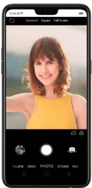 12:00:34 Standard Square Full Screen THE LAPSE VIDEO PHOTO STICKER PAND
