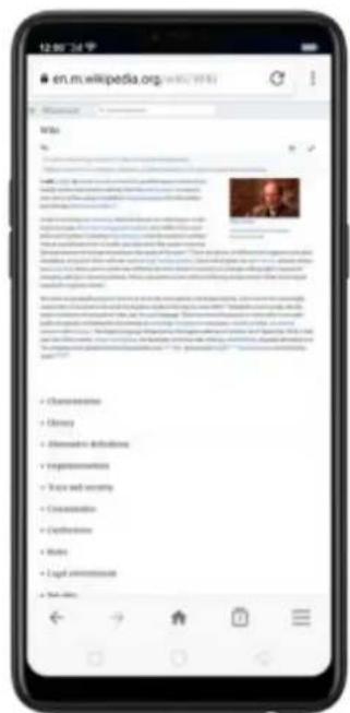 en.m.wikipedia.org Title: • Characteristics • Library • Abstraction definitions • Interpretation • Trace and security • Concentration • Capitalization • Works • Legal interpretation • Booklets