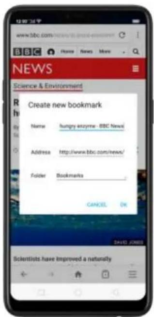 NEWS Science & Environment Create new bookmark Name hungry enzyme - BBC News Address http://www.bbc.com/news/ Folder Bookmarks CANCEL OK Scientists have improved a nature