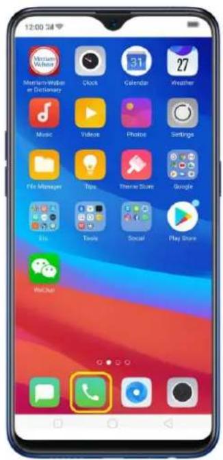 12:00:54 Music/Walkie or Dictionary Clock Calendar Weather Music Video Photos Settings File Manager Tops Theme Store Google Ets Tools Social Play Store WeChat