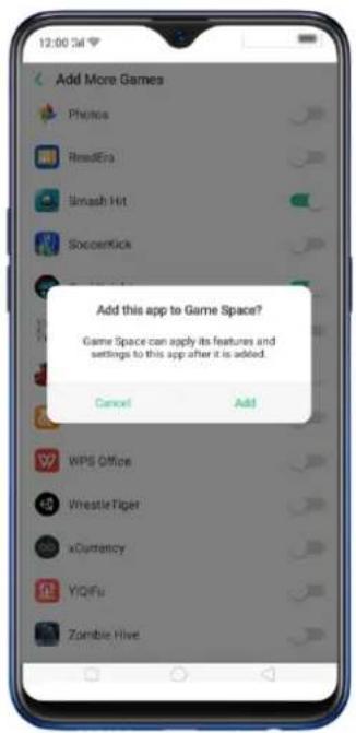 Add More Games Phoscs ReadEra Smash Hit SoccerKick Add this app to Game Space? Game Space can apply its features and settings to this app after it is added. Cancel Add WPS Office WrestleTiger xCurrency YIQIFu Zombie Hive