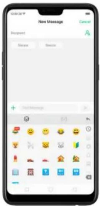 12:00:34 New Message Recipient Cancel Send to: Send to: Send to: Send to: Send to: Send to: Send to: