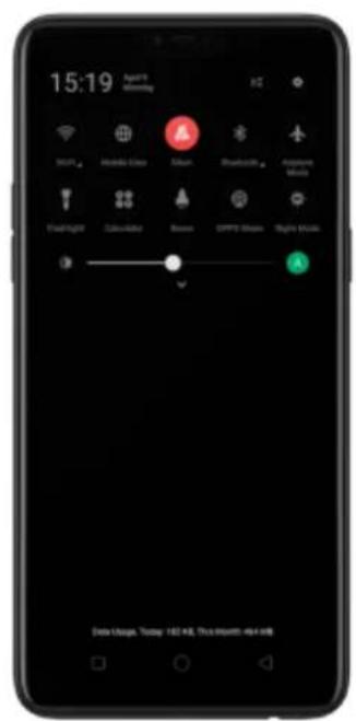 15:19 AgriT Monday OK MOPL Mobile Store Airbus Bluetooth Airplane Minds Flashlight Calciton Sound OPPS Music Right Music Data Usage, Today: 162 KB, This Impact: not all