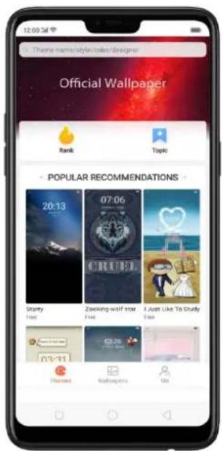 12:00:34 Theme name/style codes/designer Official Wallpaper Rank Topic POPULAR RECOMMENDATIONS 20:13 07:06 I Just Like To Study Starry Zooking wolf star I Just Like To Study Heat Wampapers My