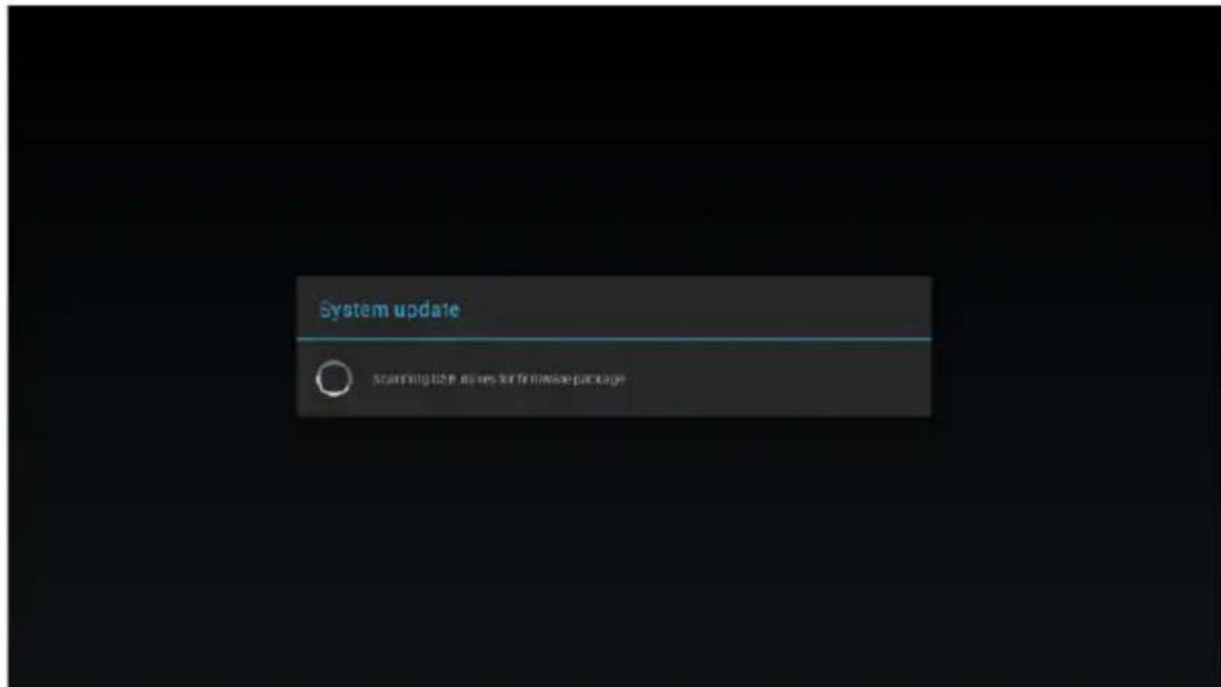 System update STARTING CODE: 0.0000 SET TO TRANSFER PACKAGE