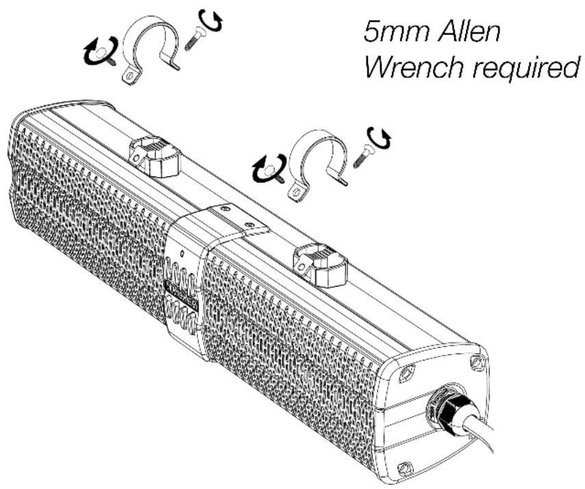5mm Allen Wrench required
