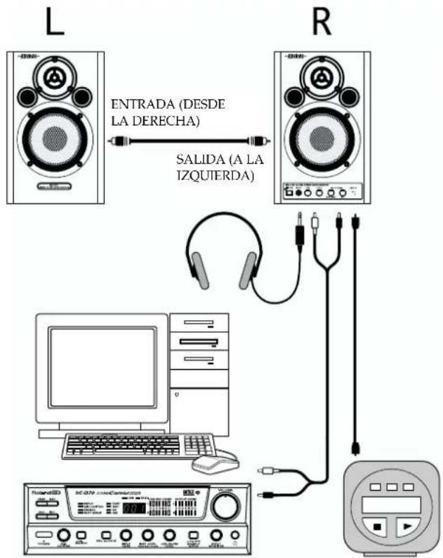 L ENTRADA (DESDE LA DERECHA) SALIDA (A LA IZQUIERDA) R PolandSD SC-079 AudioConductor