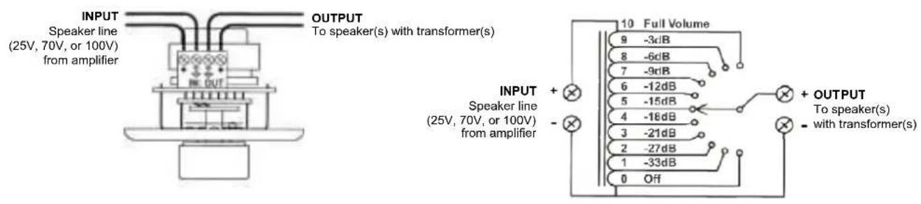 TOA AT-025 - WIRING DIAGRAMS - 1