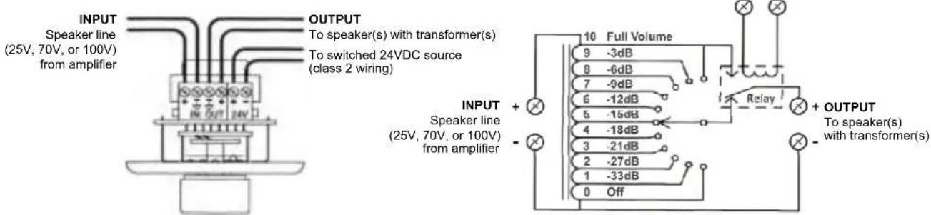 TOA AT-025 - WIRING DIAGRAMS - 2