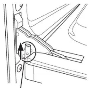 Crosley XBS360DMBB - To Replace the Door: - 1