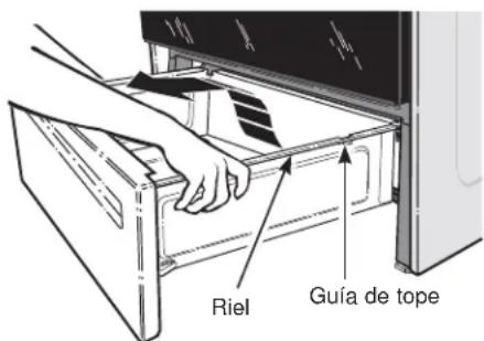 Riel Guía de tope