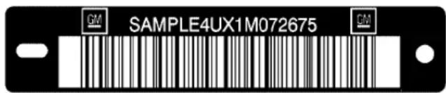 GM SAMPLE4UX1M072675 GM