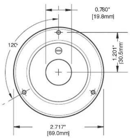 0.780" [19.8mm] 120° 1.201" [30.5mm] 2.717" [69.0mm]