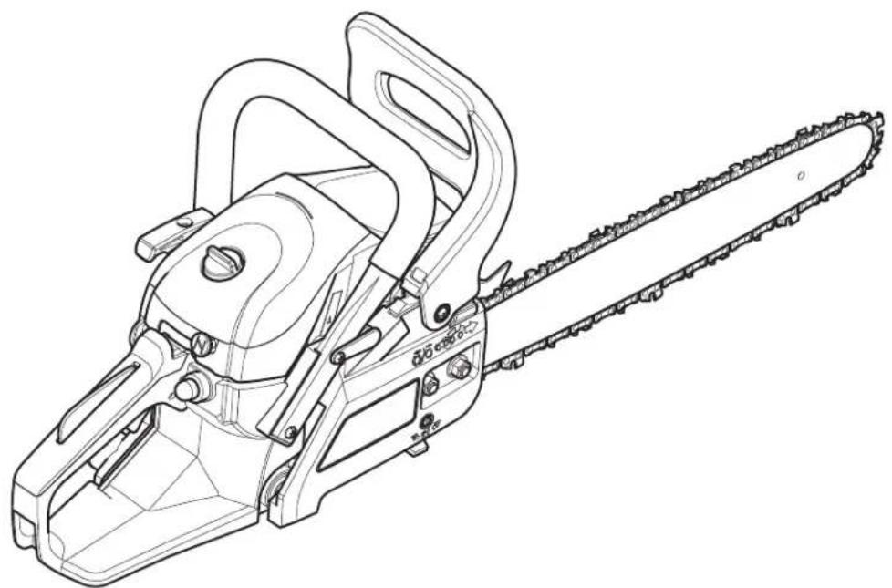 Craftsman CMXGSAMCN4216 - 2-CYCLE GAS CHAINSAW MOTOSIERRA DE GAS DE 2 TIEMPOS - 1
