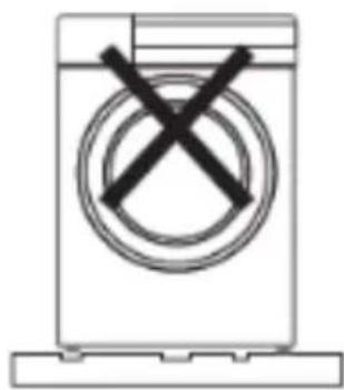 Kogan KAWFLWASM8A - Positioning the washing machine - 3