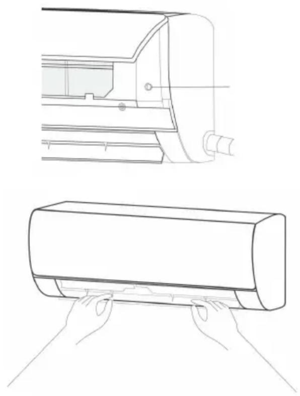Defy AH18H3 - Airflow direction adjustment - 1