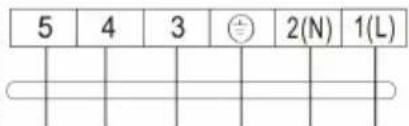 5 4 3 ⏱ 2(N) 1(L)