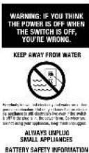 Conair BERC19 - IMPORTANT SAFETY INSTRUCTIONS - 6