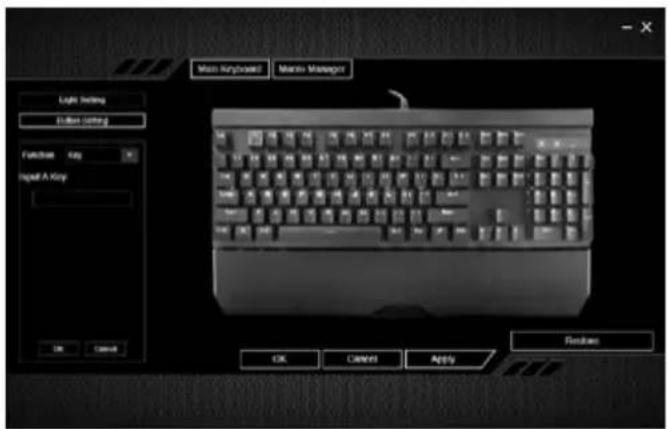 Sven KB-G9500 - Перепризначення клавіш клавіатури в режим Кеу - 1
