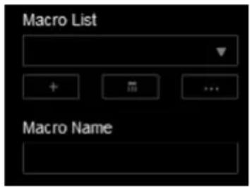 Macro List Macro Name
