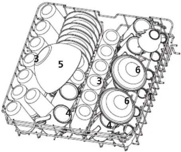 Technical diagram of a mechanical assembly with numbered components, likely for assembly or manufacturing documentation.
