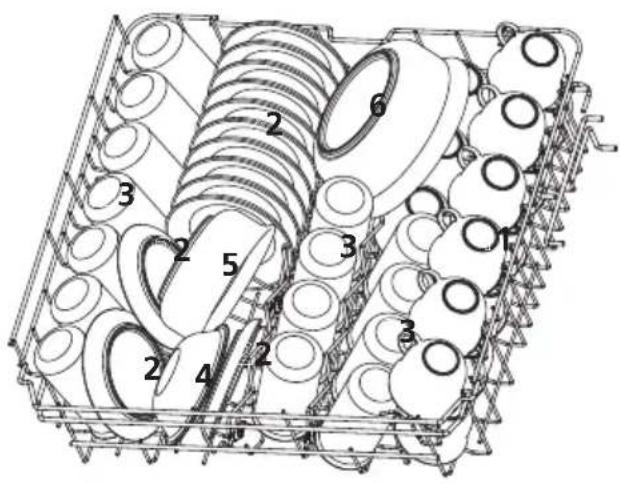 Technical diagram of a mechanical assembly with numbered components for identification
