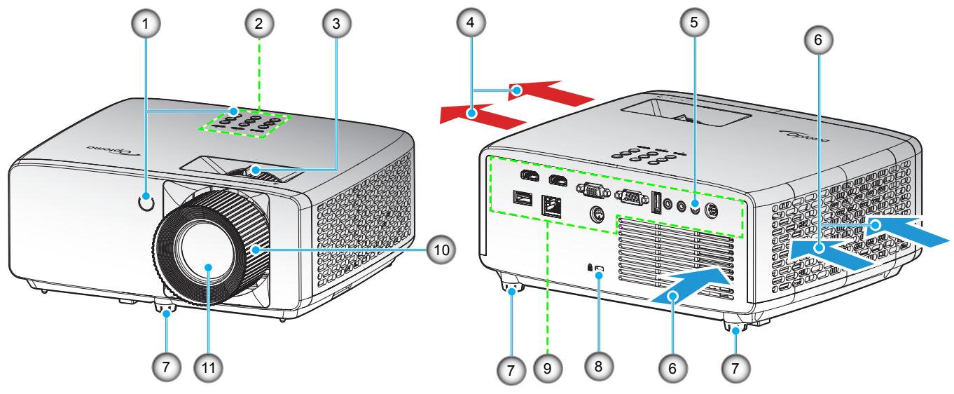 OPTOMA ZH521 - Description du produit - 1