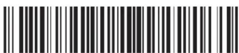 Barcode image with black and white vertical bars, no visible text or symbols beyond the pattern