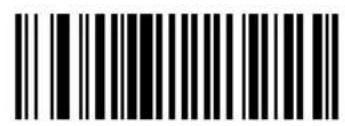 Black and white barcode image with vertical lines and a central dot