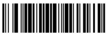 Black and white barcode image with vertical lines and a central dot