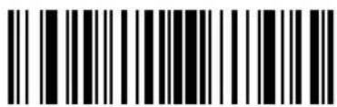 Black and white barcode image with vertical lines and a central dot