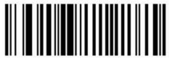 Black and white barcode image with vertical lines and a central dot