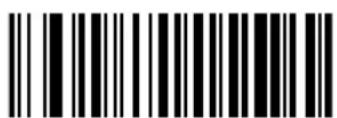 Black and white barcode image with vertical lines and a central dot