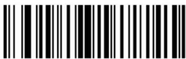 Black and white barcode image with vertical lines and a central dot