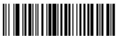 Black and white barcode image with vertical lines and a central dot