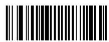 Black and white barcode image with vertical lines and a central dot