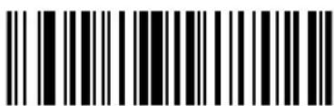 Black and white barcode image with vertical lines and a central dot
