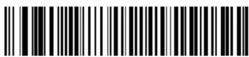 Black and white barcode image with vertical lines and a central dot
