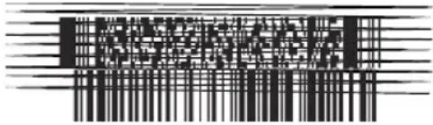 Barcode image with faint vertical lines and machine-readable text above and below the bars