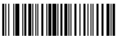 Black and white barcode image with vertical lines and a central dot