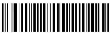 Black and white barcode image with vertical lines above and below the bars